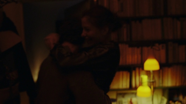 Video Reference: Hairstyle, Gesture, Fun, Tints and shades, Midnight, Event, Darkness, Lamp, Facial hair, Room