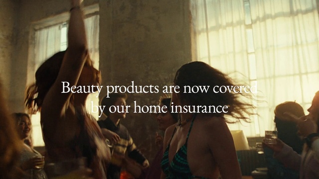 Video Reference: Black hair, Font, Event, Photo caption, Darkness, Room, T-shirt, Personal protective equipment, Fur, Shadow