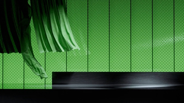 Video Reference: Rectangle, Font, Tints and shades, Pattern, Wood, Graphics, Electric blue, Glass, Ceiling, Symmetry