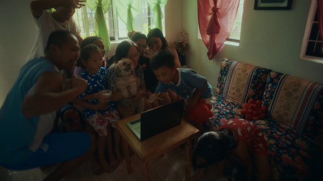 Video Reference: Window, Comfort, Curtain, Fun, Morning, Laptop, Event, House, T-shirt, Couch