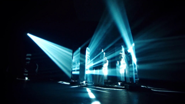 Video Reference: Automotive lighting, Electricity, Font, Entertainment, Electric blue, Visual effect lighting, Symmetry, Art, Gas, Event