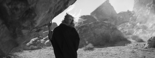 Video Reference: Sky, Mountain, Black-and-white, Style, Terrain, Mountainous landforms, Jacket, Bedrock, Formation, Landscape