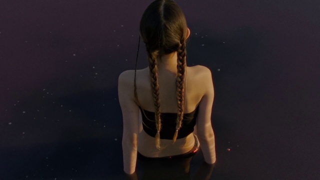 Video Reference: Flash photography, Neck, Waist, Chest, Elbow, Trunk, Black hair, Tree, Tattoo, Thigh