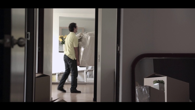 Video Reference: Fixture, Automotive design, Flooring, T-shirt, Door, Glass, Cleanliness, Vehicle door, Darkness, Room
