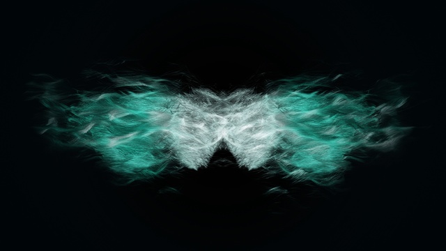 Video Reference: Water, Eye, Tree, Art, Aqua, Font, Electric blue, Whiskers, Pattern, Symmetry