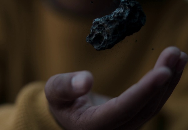 Video Reference: Gesture, Thumb, Wood, Natural material, Nail, Art, Stone tool, Electric blue, Artifact, Flesh