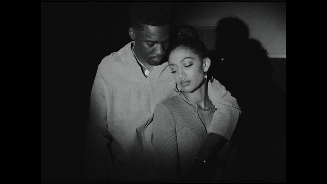 Video Reference: Flash photography, Gesture, Black-and-white, Font, Event, Monochrome photography, Monochrome, Happy, T-shirt, Darkness