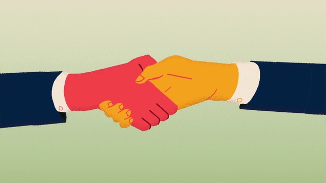 Video Reference: Sleeve, Gesture, Finger, Thumb, Handshake, Greeting, Wrist, Font, Nail, Human leg