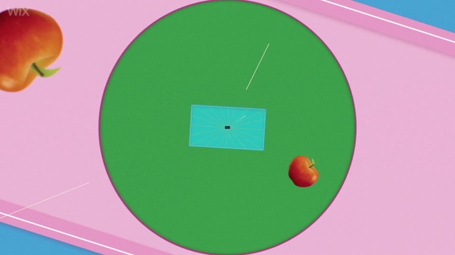 Video Reference: Colorfulness, Product, Rectangle, Line, Font, Grass, Circle, Recreation, Magenta, Design