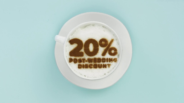 Video Reference: Food, Tableware, Ingredient, Font, Circle, Cuisine, Sweetness, Cup, Dairy, Logo