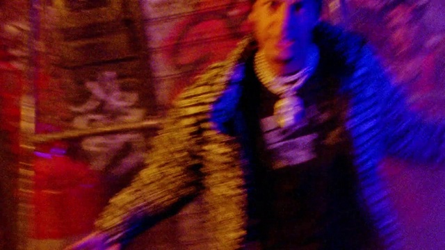 Video Reference: Purple, Violet, Pink, Magenta, Entertainment, Artist, Electric blue, Event, Performing arts, Art