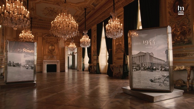 Video Reference: Building, Interior design, Art, Decoration, Event, Flooring, Hall, Ceiling, Chandelier, Visual arts