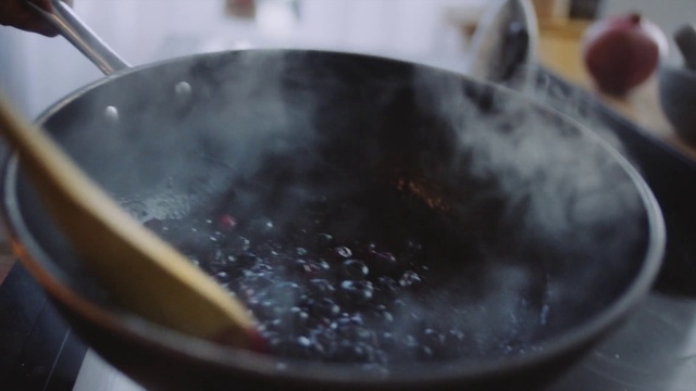 Video Reference: Liquid, Tableware, Frying pan, Fluid, Karahi, Recipe, Cookware and bakeware, Ingredient, Dishware, Kitchen utensil