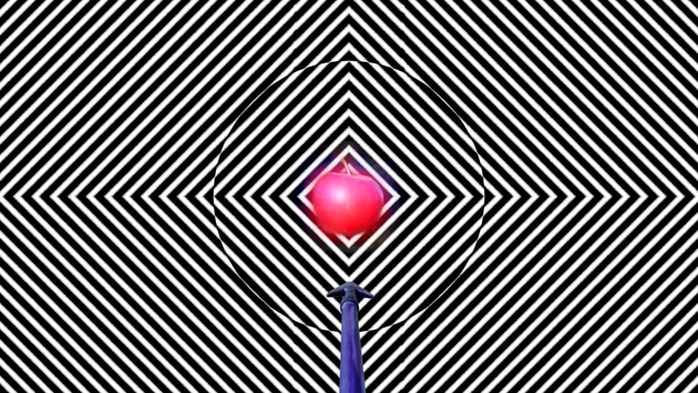 Video Reference: Line, Font, Triangle, Magenta, Symmetry, Pattern, Electric blue, Circle, Parallel, Space