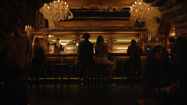 Video Reference: Chair, Event, Fun, Darkness, Chandelier, Leisure, Night, Evening, Room, Light fixture