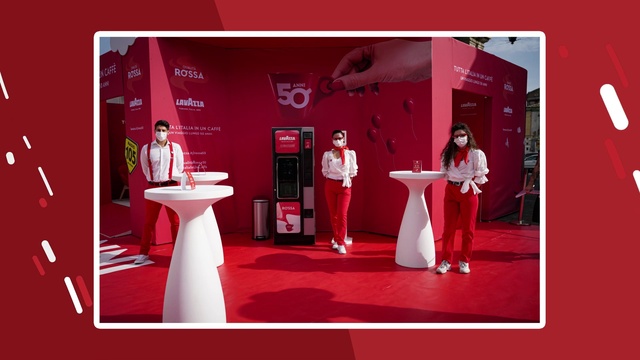 Video Reference: Product, Human, Interior design, Coat, Pink, Flooring, Material property, Magenta, Fashion design, Formal wear