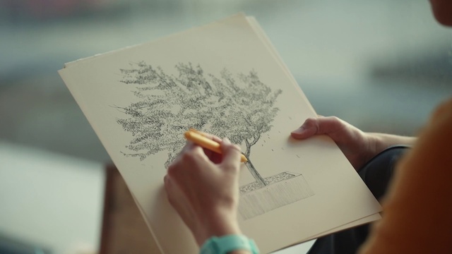 Video Reference: Hand, Gesture, Finger, Font, Automotive design, Art, Material property, Nail, Thumb, Tree