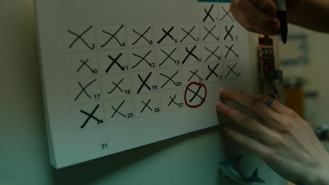 Video Reference: Hand, Gesture, Finger, Font, Material property, Thumb, Nail, Art, Stationery, Writing