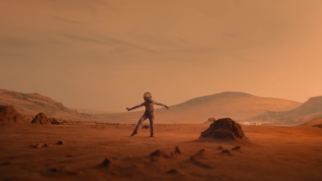 Video Reference: Sky, Mountain, Shorts, Body of water, Sunlight, Horizon, People in nature, Mountainous landforms, Happy, Landscape