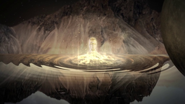 Video Reference: Water, Water resources, Liquid, Flash photography, Art, Gas, Font, Circle, Water feature, Space