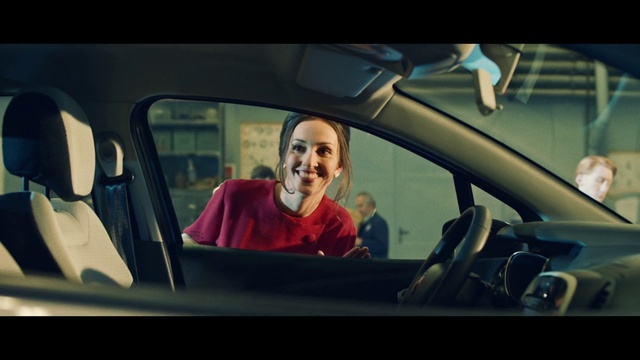 Video Reference: Car, Smile, Motor vehicle, Vehicle, Automotive mirror, Steering part, Automotive design, Rear-view mirror, Vehicle door, Window