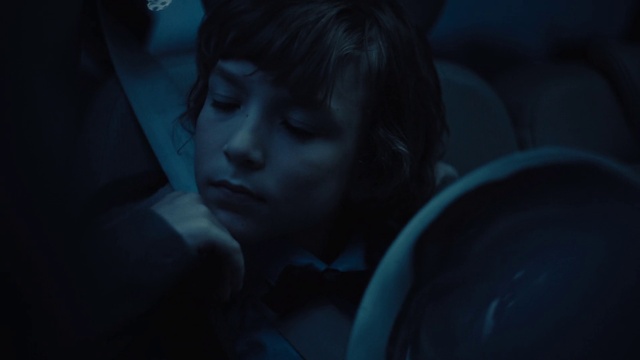 Video Reference: Flash photography, Jaw, Gesture, Eyelash, Black hair, Electric blue, Midnight, Space, Darkness, Fun