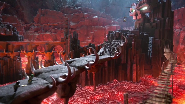 Video Reference: Wood, Red, Art, Sculpture, Landmark, City, Event, Magenta, Stage, Landscape