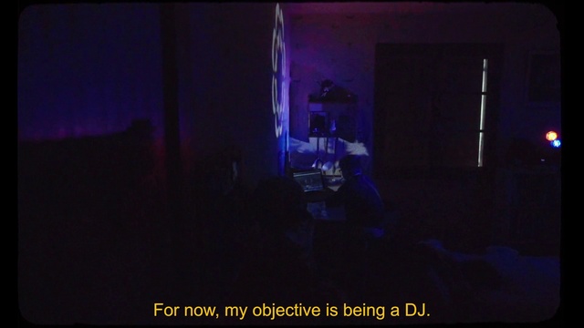 Video Reference: Purple, Violet, Font, Performing arts, Electric blue, Entertainment, Magenta, Event, Space, Darkness