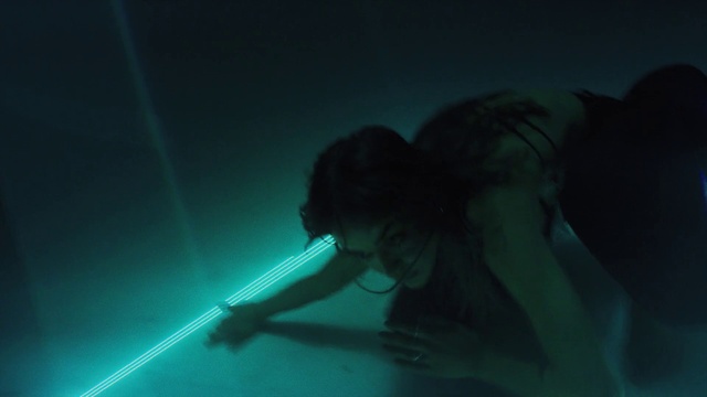 Video Reference: Water, Flash photography, Underwater, Performing arts, Sky, Electric blue, Entertainment, Event, Fun, Musician