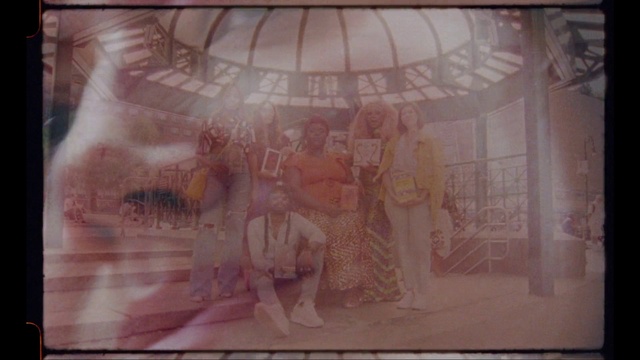 Video Reference: World, Textile, Organism, Pink, Art, Tints and shades, Glass, Pattern, Painting, Visual arts