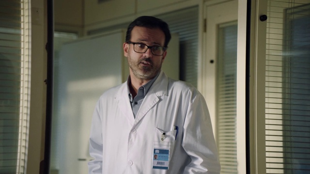 Video Reference: Glasses, Vision care, Dress shirt, Sleeve, Collar, Eyewear, White-collar worker, Event, Science, Service