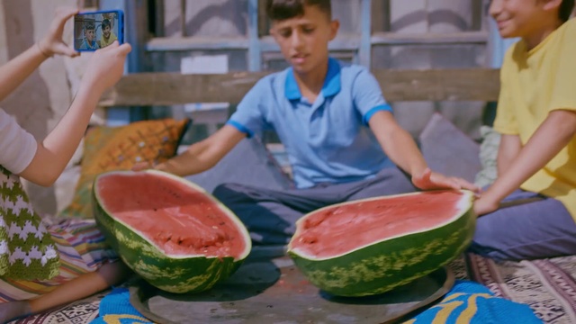 Video Reference: Food, Plant, Watermelon, Citrullus, Green, World, Fruit, Sharing, Natural foods, Ingredient