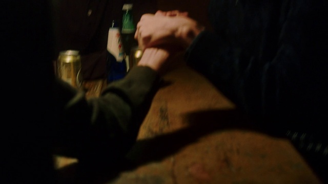 Video Reference: Hand, Bottle, Drinkware, Tableware, Flash photography, Gesture, Wood, Drink, Wrist, Thumb