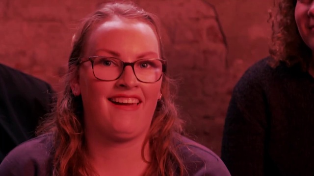 Video Reference: Glasses, Smile, Vision care, Mouth, Flash photography, Jaw, Eyewear, Iris, Happy, Magenta