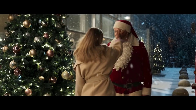 Video Reference: Christmas tree, Plant, Christmas ornament, Beard, Happy, Gesture, Tree, Hat, Christmas decoration, Christmas