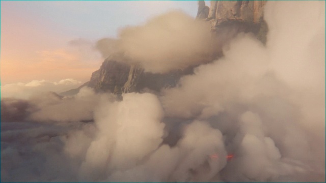 Video Reference: Cloud, Atmosphere, Sky, Atmospheric phenomenon, Cumulus, Landscape, Geological phenomenon, Air travel, Meteorological phenomenon, Smoke