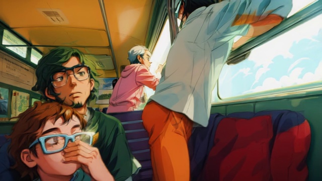 Video Reference: Vision care, Art, Comfort, Leisure, Eyewear, Hat, Fun, T-shirt, Event, Tableware