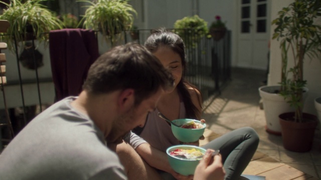 Video Reference: Plant, Food, Flowerpot, Houseplant, Tableware, Sharing, Cuisine, Chair, Leisure, Event