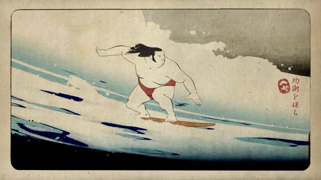 Video Reference: Sports equipment, Paint, Boats and boating--Equipment and supplies, Art, People in nature, Recreation, Painting, Tints and shades, Rectangle, Slope