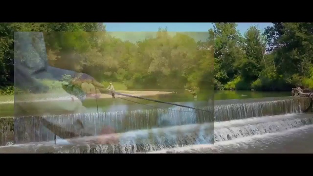 Video Reference: Water, Water resources, Natural landscape, Fluvial landforms of streams, Tree, Sunlight, Watercourse, Bank, Sky, Landscape