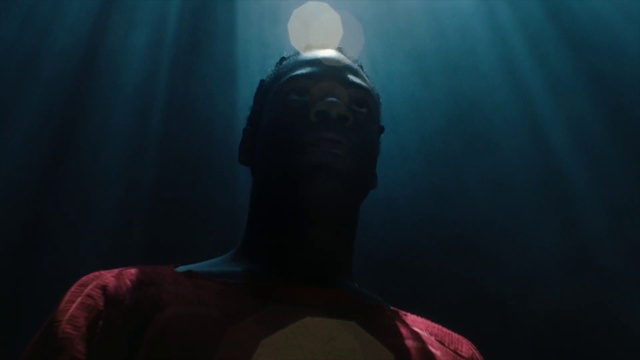 Video Reference: Flash photography, Eyewear, Personal protective equipment, Fun, Electric blue, Audio equipment, Lens flare, Darkness, Facial hair, Chest