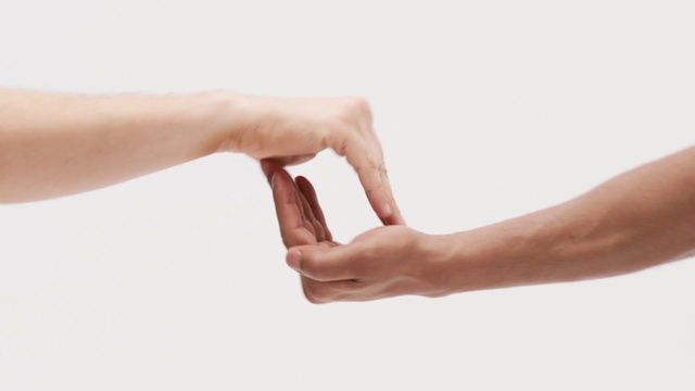 Video Reference: Gesture, Sleeve, Finger, Thumb, Nail, Wrist, Font, Wood, Gadget, Human leg