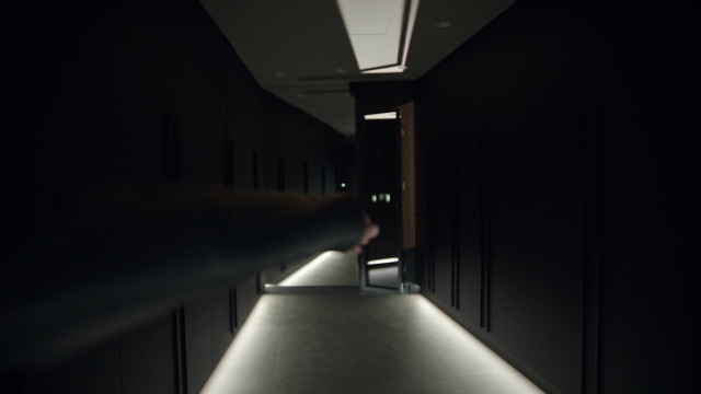 Video Reference: Building, Fixture, Darkness, Space, Symmetry, House, Ceiling, Flooring, Room, Art