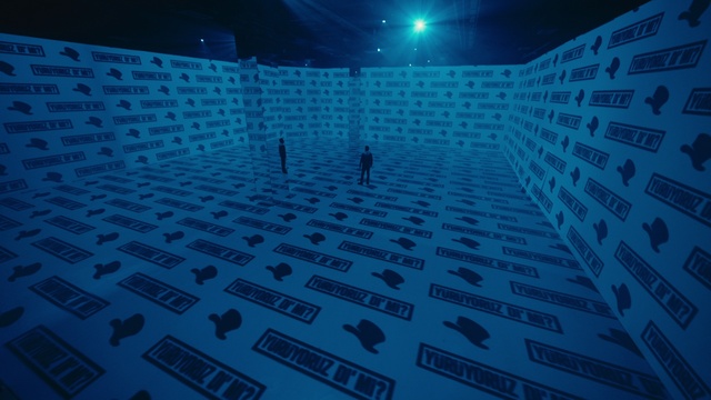 Video Reference: Light, Azure, World, Wall, Building, Electric blue, Space, Font, Leisure, Pattern