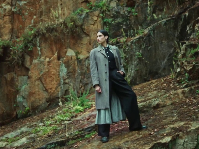 Video Reference: Plant, People in nature, Branch, Wood, Grass, Overcoat, Woody plant, Adaptation, Natural landscape, Forest