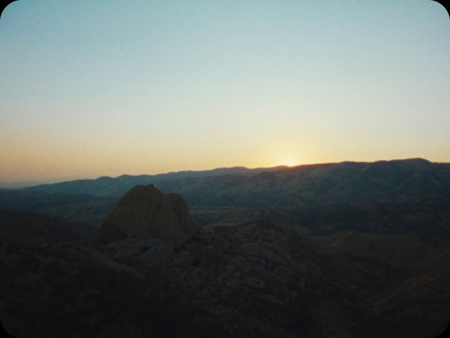 Video Reference: Sky, Atmosphere, Afterglow, Mountain, Sunset, Sunrise, Dusk, Horizon, Natural landscape, Landscape