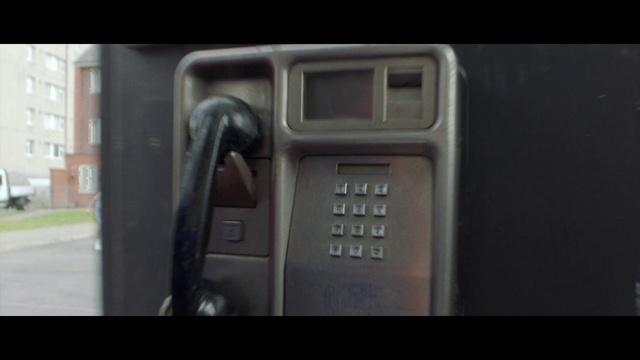 Video Reference: Corded phone, Vehicle, Telephony, Window, Telephone, Fixture, Payphone, Telephone booth, Handle, Car
