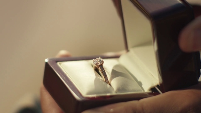 Video Reference: Door, Dress, Wedding ring, Engagement ring, Wedding ceremony supply, Eyewear, Body jewelry, Pre-engagement ring, Jewellery, Automotive design