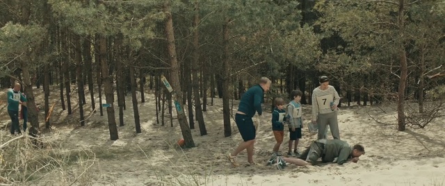 Video Reference: Shorts, People in nature, Tree, Bermuda shorts, Mammal, Trunks, Woody plant, Plant, Leisure, Recreation
