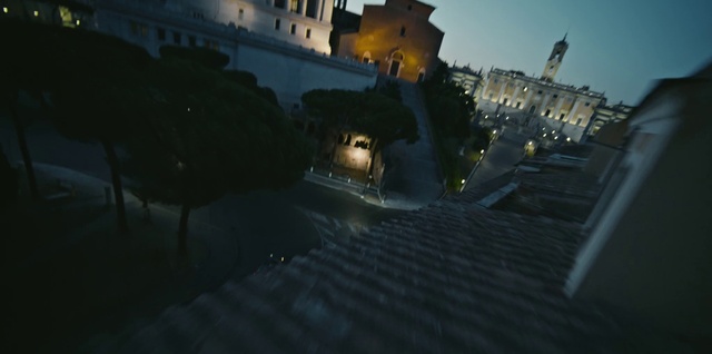 Video Reference: Building, Window, Sky, House, Urban design, Landscape, City, Darkness, Facade, Evening